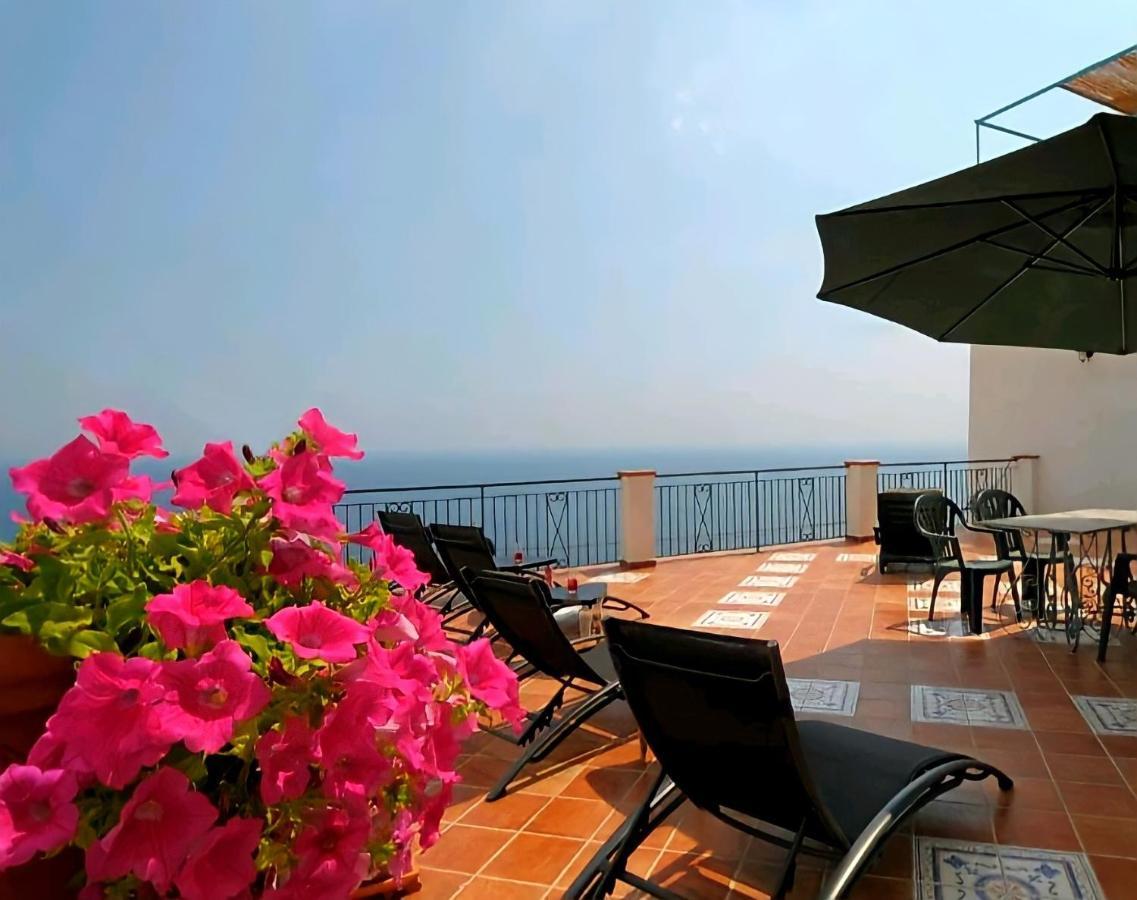 Terrazza Di Rosa - Sea View Vila Praiano Exterior foto