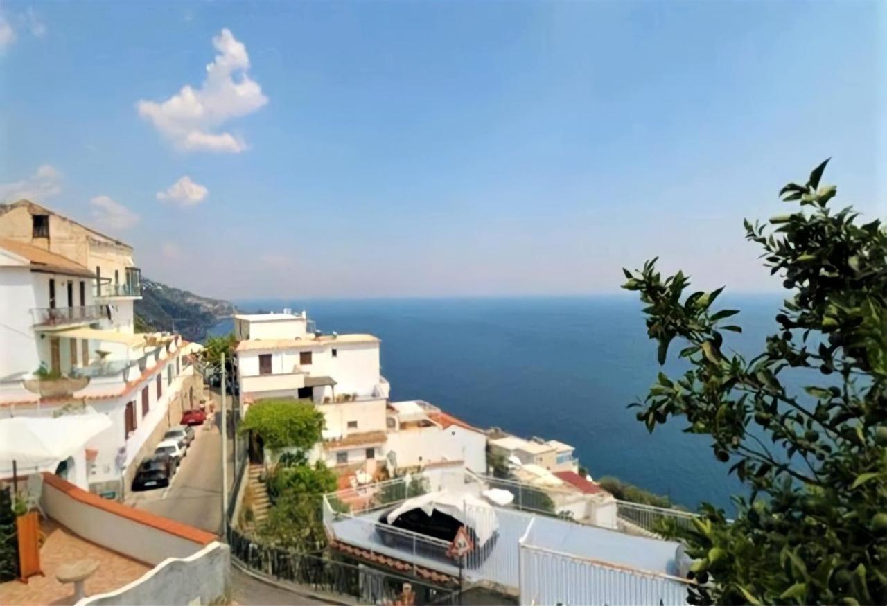 Terrazza Di Rosa - Sea View Vila Praiano Exterior foto