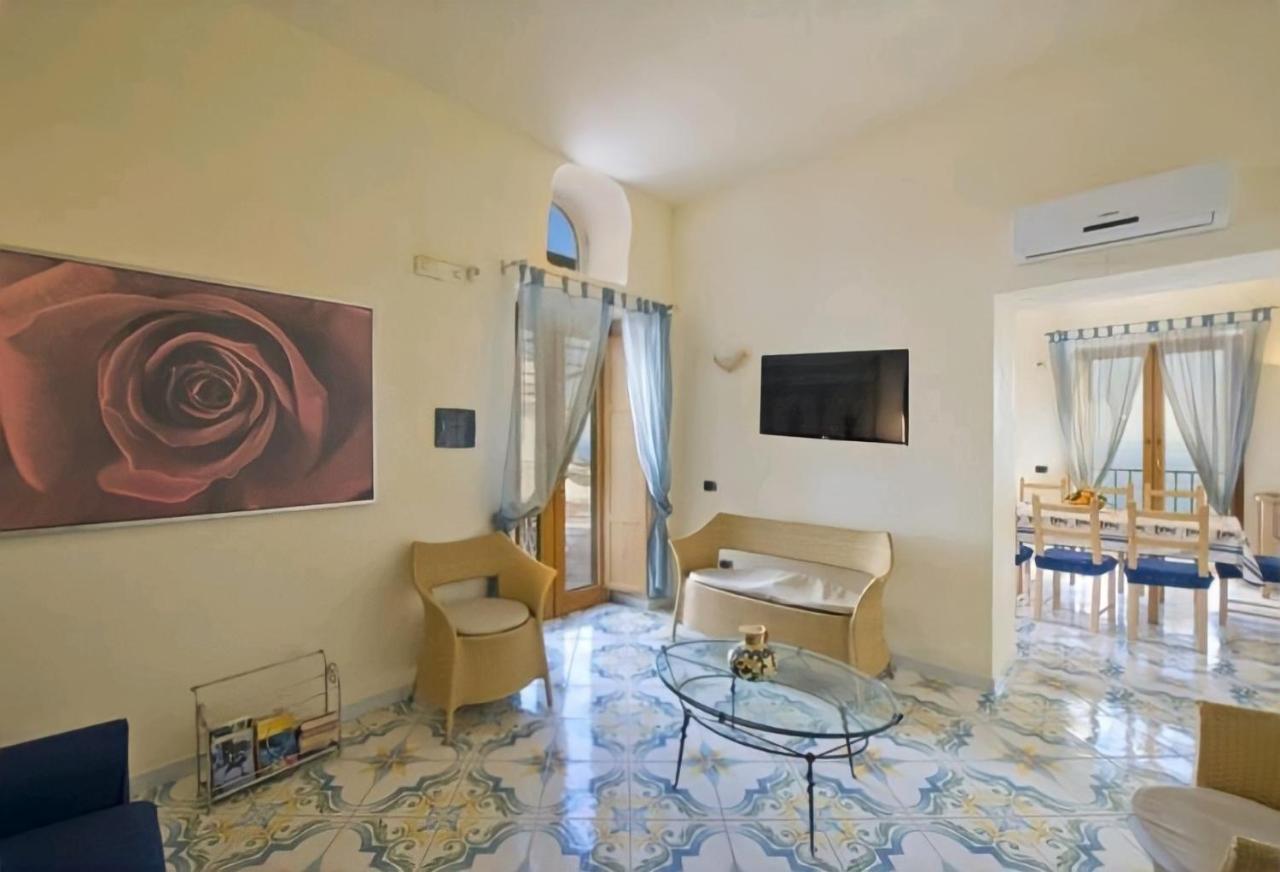 Terrazza Di Rosa - Sea View Vila Praiano Exterior foto